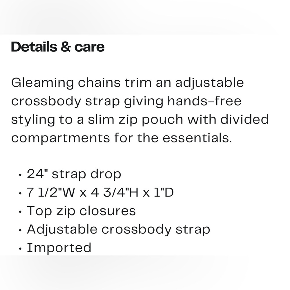 Nanette Lepore Double Compartment Croasbody - Picture 2 of 14